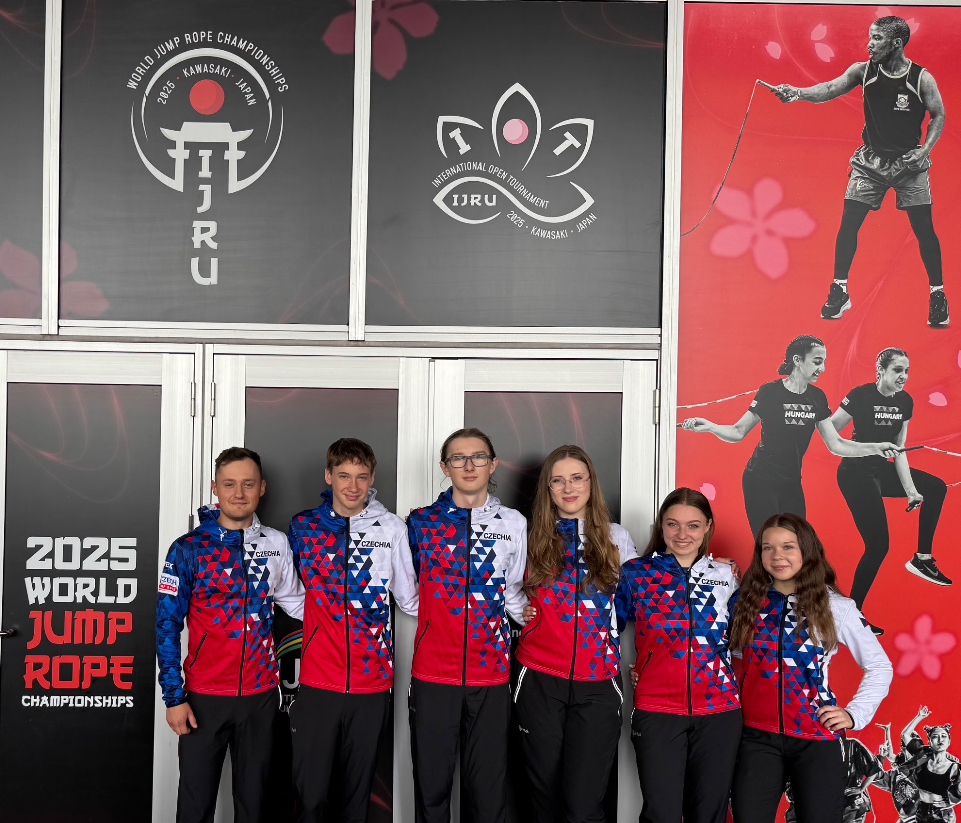 Reprezentanti na mistrovství světa v Kawasaki, Japonsko 2025